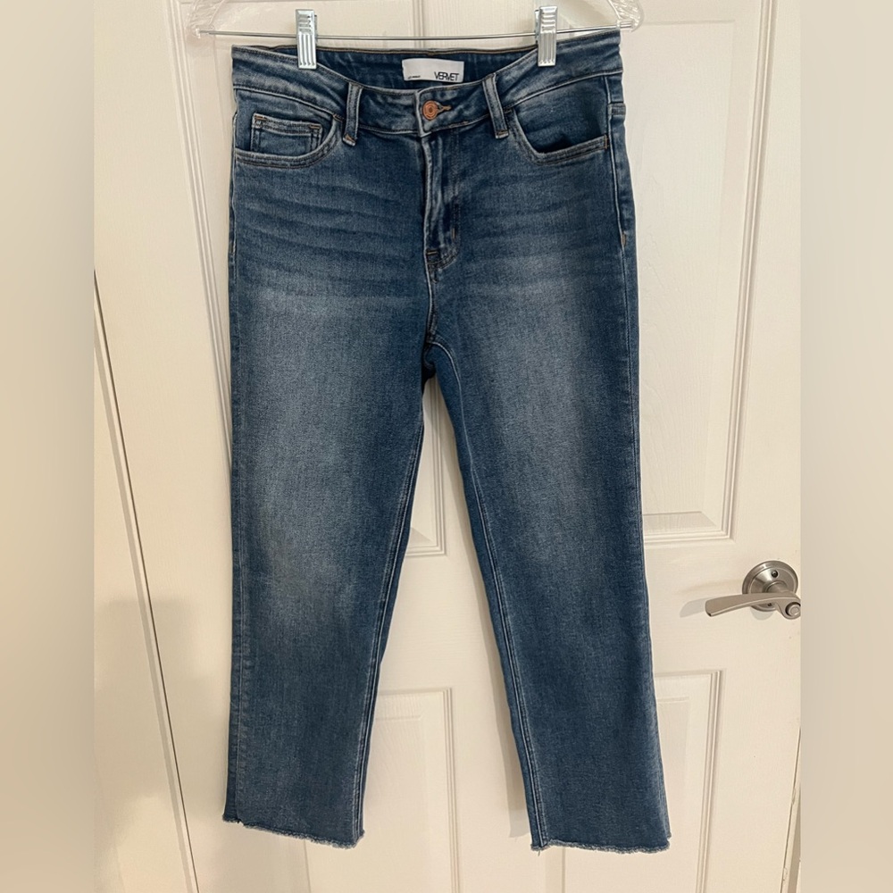 Vervet raw hem jeans